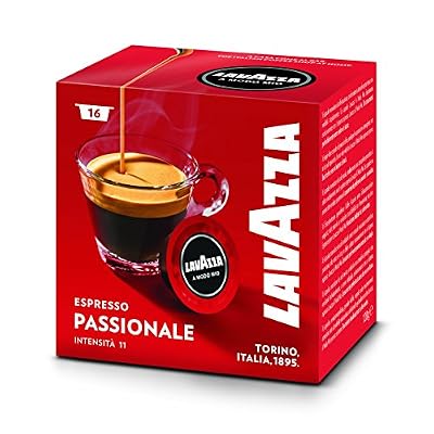 Lavazza A Modo Mio Café Espresso Passionale 16 capsules - Lot de 2