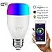 Produktbild Smart Wifi Lampe, E27 LED Multifunktionale Dimmbar Smart Birne,Timer,Einstellung der Szene,dimmbar Farbwechsel Bunte ,steuerbar via App, kompatibel mit Amazon Alexa (Echo, Echo Dot)