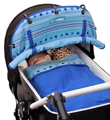 Dooky Sun Shade Cover for Car Seats, Carriers, Strollers, Pushchairs - Limited Edition Tom