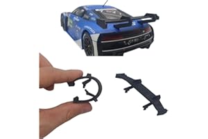 blackslot Flexibler Spoiler, Carrera Zubehör für 124 Audi R8 LMS GT3 evo II, Carrera Bahn Zubehör, Tuning Kleinteil Ersatzteil