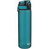 ion8 Water Bottle, 500 ml, Leak Proof, Easy to Open, Safe Lock, Dishwasher Safe, BPA-Free, Carry Handle, Easy to Clean, Aqua
