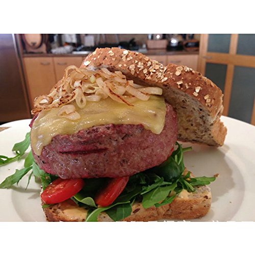 RotSale® 1x XXL Hamburger Press Burger Hersteller Grill BBQ Party Hersteller Hamburgerpresse - 5