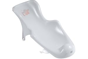 Hylat Baby Inserto Per Bagnetto - Prezioso Aiuto per il Bagno per Neonati e Bambini dalla Nascita Fino a Ca. 6 Mesi (Grigio)(Amico)