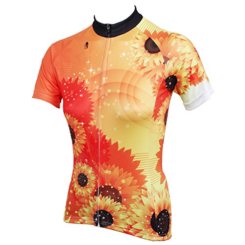 APTRO® Frauen Kurzarm Regular Fit Radtrikot Radshirt Bikeshirt Fahrrad Trikot 608 Größe XS-XXL