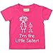 I'm The Little Sister Pink Tshirt Baby Toddler Kids Available in Sizes 0-6 Months to 14-15 Years New Baby Sister Gift