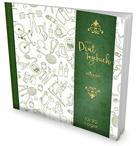Gockler Dit Tagebuch Das 90 Tage Abnehmtagebuch Zum Ausfllen Professionell Gestaltet Softcover Mit Glnzendem Finish Motiv Sportbungen Ein Ernhrungstagebuch Zum Abnehmen
