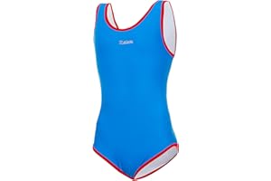 ZAGANO ADAM LIPSKI Dziewczęcy Strój Kąpielowy - Idealny do Założenia na Basen bądź Plaże - Elegancki i Stylowy Strój do Kąpieli dla Dziewczynek - Odporny na Promieniowanie UV