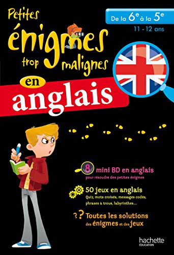 Télécharger Petites énigmes trop malignes - EN ANGLAIS De la 6e à la 5e- Cahier de vacances Gratuit