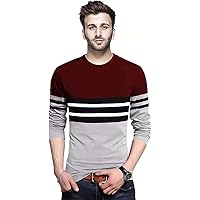 BLIVE Men's Round Neck Full Sleeves T-Shirt