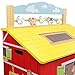 Fantasy Fields - Happy Farm themed Kids Wooden Toy Chest Toy Box with Safety Hinges | Hand Crafted & Hand Painted Toybox Toy Storage Unit | Child Friendly Water-based Paint
