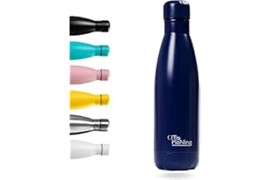 Borraccia Termica in acciaio inox da 500 ml - Otto Koning - Bottiglia termica isolata. Mantiene le bevande fredde per 24 ore e quelle calde per 12 ore. Bottiglia thermos a prova di perdite, senza BPA