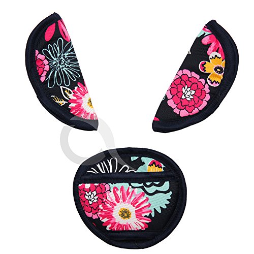 BELTS PADS SHOULDER STRAP & CROTCH cover UNIVERSAL Fits most buggy, stroller, car seat straps
