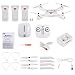 Produktbild Hellycuche RC Drohne Original Syma X25 PRO GPS WiFi FPV 1MP HD Kamera 2.4GHz Frequenz One Key für Start/Landung/Rückkehr Höhe Wartung Follow me Headless Mode Rotation 360 Grad