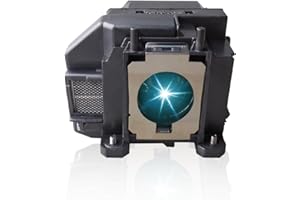 SORNEICDR Lámpara de Proyector para EPSON EL PLP67/V13H010L67 EB-S02 EB-S02H EB-X11 EH-TW480 EH-TW550 EB-X12 EB-X02 EB-S01 EB-S11 EB-S12 Home Cinema 500 707HD 710HD 750HD H436B H433B EX3210 EX3212, con carcasa