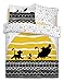 Produktbild Unbekannt Bettwäsche-Set für Doppelbett, Motiv: König der Löwen, Disneys Tribal Sunrise