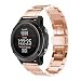 Produktbild Hahaha Watch  Strap, Echtes Edelstahlarmband Schnellverschluss Fit Gurt für Garmin Fenix 5 GPS-Uhr