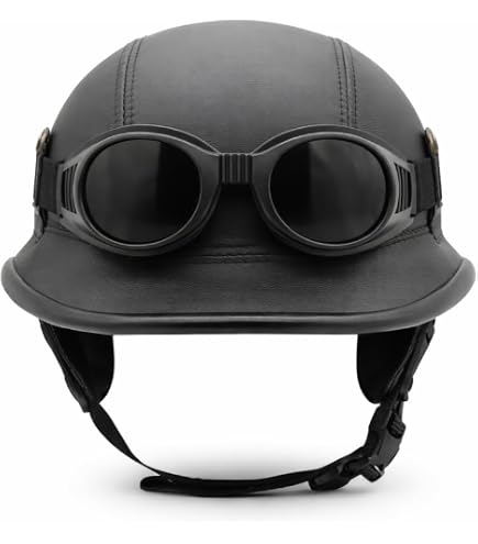 german motorcycle helmet amazon Retro Style for Men and Women, Retro Open Face Motorcycle Helmet, Ultra Thin Half Shell Helmet, DOT/ECE Certified, Bright Black, S Automotive motorcycle AGV K1-s ECE 22.06 Color:5 LB