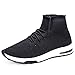 Produktbild Holeider Herren Sneaker Laufschuhe Sportschuhe Atmungsaktiv Gemütlich Freizeitschuhe Socken Schuhe Luftkissenschuhe High-Top Schuhe 3 Farbe 39-44,
