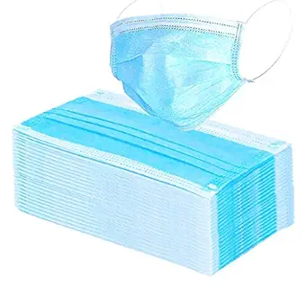 Woschmann-Disposable 3 PLY Non Woven Surgical Face Mask (Pack of 50)