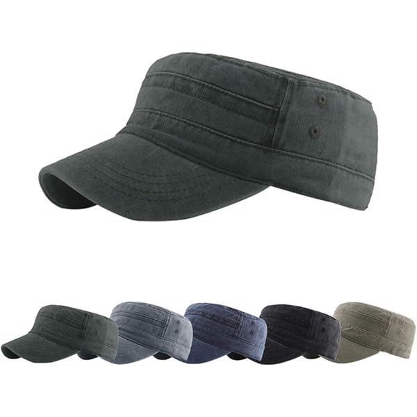 Cappello Militare Vintage In Cotone - Stile Castro, Esercito, Pattuglia - Cappellino Baseball Unisex, Regolabile - Foto 9