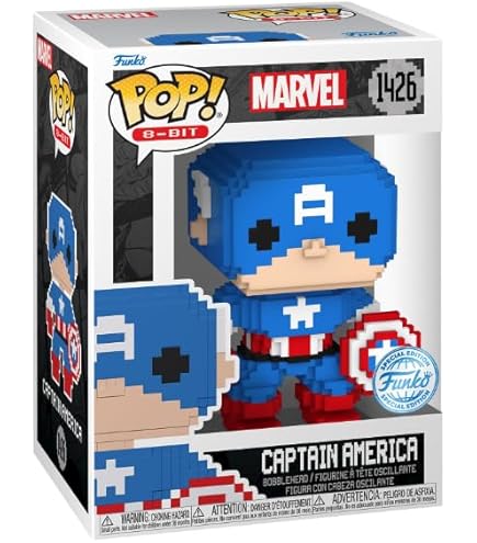 FUNKO POP! マーベル　キャプテンアメリカ　アートシリーズ限定 Funko Pop! Art Series: Marvel Avengers - Captain America