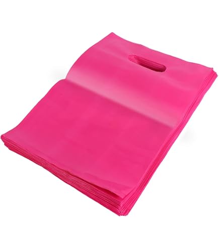 Weewooday Geschenktüten Set – 100 Stück, 4 Größen, Matt Transparent, Mit Kartonboden, Für Kleine Unternehmen & Parties