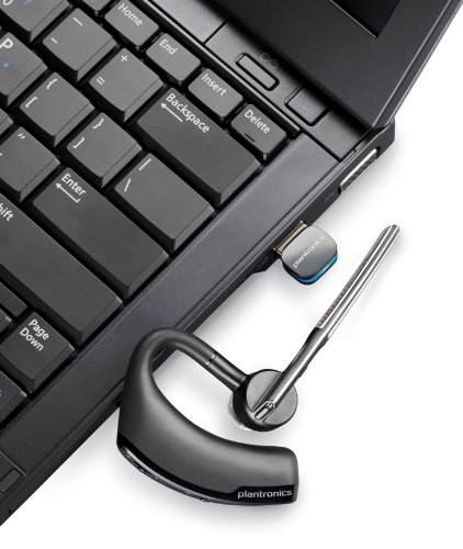 Plantronics Voyager Legend UC B235-M, Auricolare Bluetooth per PC, Smartphone e Tablet, Nero