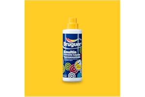 Bruguer Emultín Colorante Líquido Superconcentrado para pinturas y esmaltes Amarillo Oro 50 ml