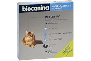 Biocanina Insectifuge Spot-on Chat 2 Pipettes de 2 ML