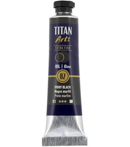 Colore Ad Olio Titan Goya Giallo Indio - Tubo 20 Ml, Pittura Artistica Per Tela, Legno E Carta, Colore Intenso