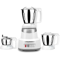 Panasonic MX-AV325 Mixer Grinder 1500W (Max Motor Lock Wattage) 3 Jars|Heavy Duty Motor|Stainless Steel Jars|Double Safety Lo