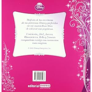 Momentos mágicos (Princesas Disney / Coloreo con pegatinas)