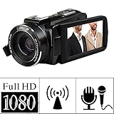 MARVUE Videokamera Full HD 1080p Camcorder 24.0MP Digitalkamera 2