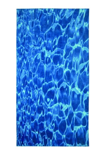Preisvergleich Produktbild Möve Strandtuch Wasser 80 x 180 cm