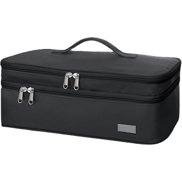 Sac De Rangement Portable Pour Balance De Salle De Bain - Étui De Voyage Étanche Gris 34,3 X 34,3 Cm