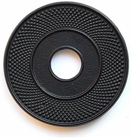Cast Iron Trivet for Teapot Black Hobnail 5.3 …
