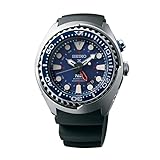 seiko 200m prospex Wasserdicht bis 20 bar Seiko Herren Analog Quarz Uhr mit Kautschuk Armband SUN065P1