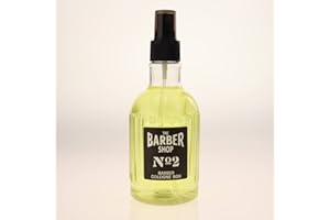The Barber Shop No.2 Eau de Cologne Spray Herren 250ml | after shave herren | Duftwasser | Rasierwasser Männer | Barber Herrendüfte | Bodyspray - Barbershop - Friseur Kolonya | Frisch & Zitrisch