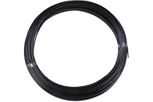 Cofan 06510306 rurka, czarna, 3 x 6 mm, 100 sztuk