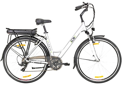LLobe Erwachsene 28 Zoll City E-bike Blanche, Weiß, 49 cm, 130705 - 9