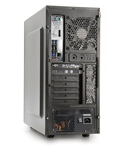 CSL Sprint 5838 (Hexa) – AMD Ryzen 5 1600 6x 3200 MHz, 120GB SSD, 2000GB SATA, 16 GB DDR4, GeForce GTX 1050 Ti, DVD-RW, 7.1 Sound, GigLAN - 4