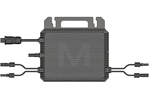 ZINNZGREEN Marstek - Microinversor de 800 W, IP-67, WiFi, control por aplicación, microinversor para central eléctrica de balcón, inversor Pv 800 W
