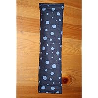Auto Gurtpolster für Kinder und Erwachsene dunkelblau mit blauen Punkten Dots Tupfen