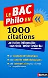 Image de Le BAC Philo en 1000 citations
