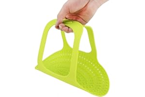 SERLIUM Silicone Sling, Food Grade Turkey Poultry Lifters Heat Resistant Non Stick Bread Sling for Grilling BBQ Oven Indoor