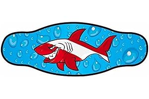 Best divers Neoprene Mask Strap, Double Sheet, Shark Sub