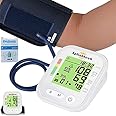 Splinktech ® Digital Upper Arm Blood Pressure Monitor BP Heart Beat Rate Pulse Meter Machine Voice Function Large Cuffs Backlight LCD Automatic 180 Memory Data Saving Smart Intelligent Technology