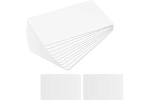 TELOOCO 20 Stück NFC Tags Quadratische NFC Cards Weiß NTAG215 NFC Stickers Leer NFC Visitenkarte Wiederbeschreibbar 215 NFC Tag 504 Byte Speicher Kompatibel mit Allen NFC Fähigen Mobilgeräten