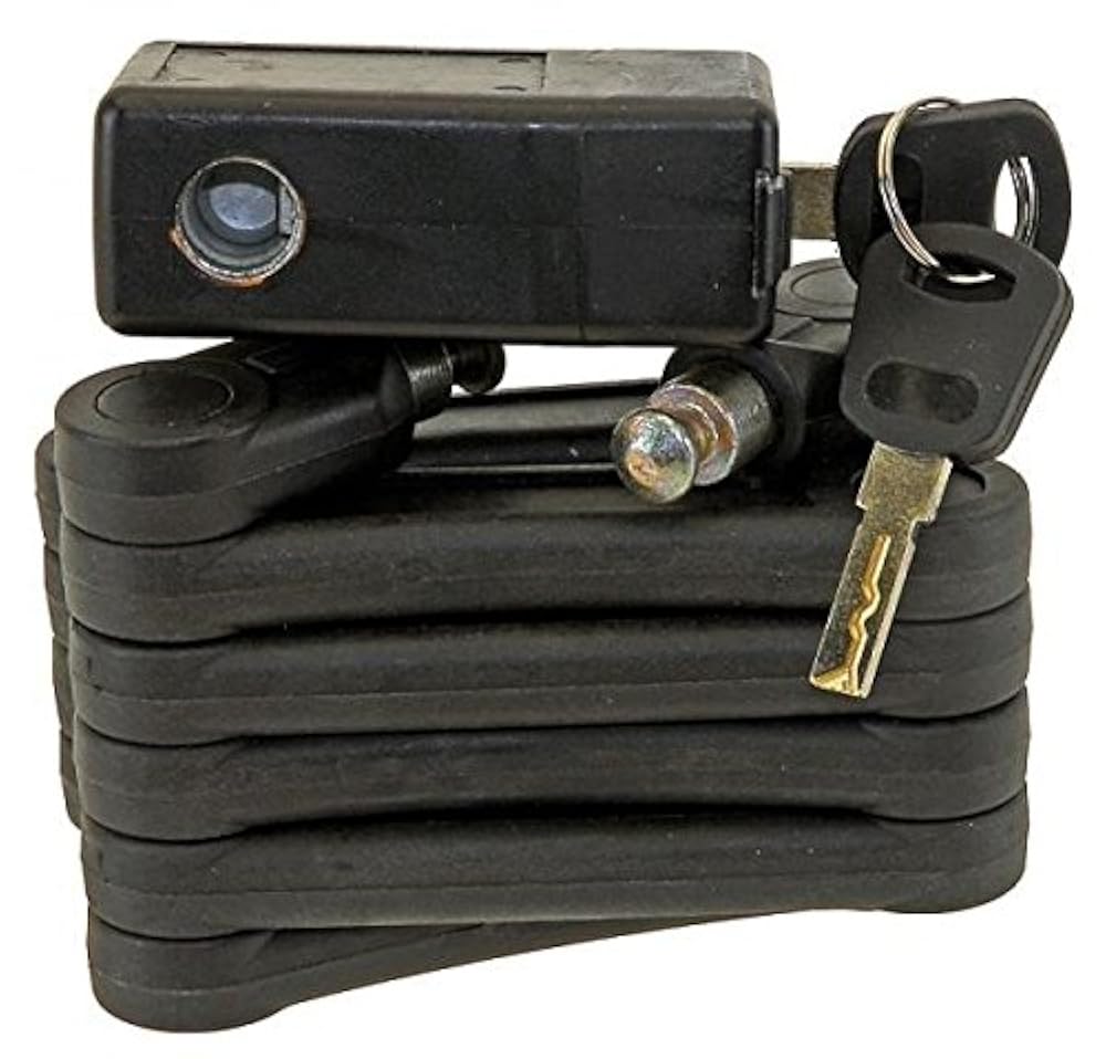 M-Wave F 720 Faltschloss 720 mm mit Tasche