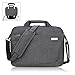 Price comparison product image Zikee 13.3-14 Inch Multifunctional Laptop Protective Bag, Water Resistant 360° Shock-proof Laptop Shoulder Messenger Case with Handle , for Business, Traveling, College and Office (Grey)
